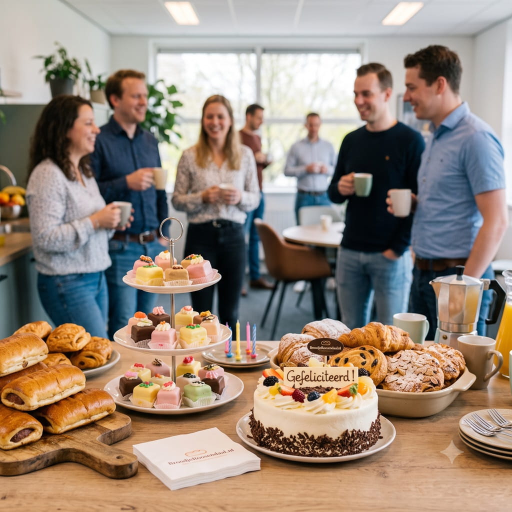 Welke traktatie op het werk is het beste voor een verjaardag?