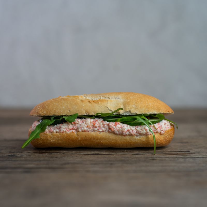 Broodje crab salade